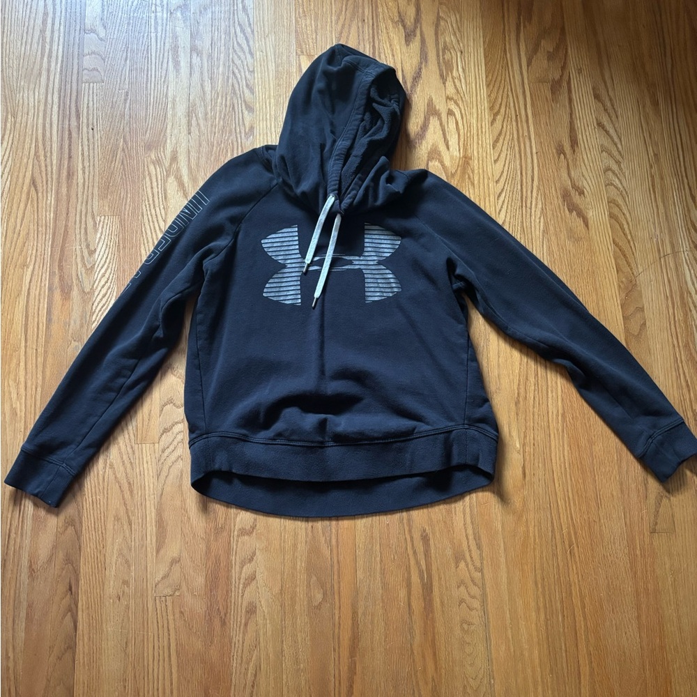Under Armour Charcoal Hoodie with Logo